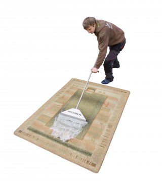 Raclette pour laver les tapis Tornado ZB-400 avec caoutchouc